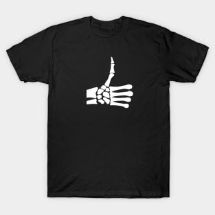 Thumbs Up Icon, Skeletal T-Shirt